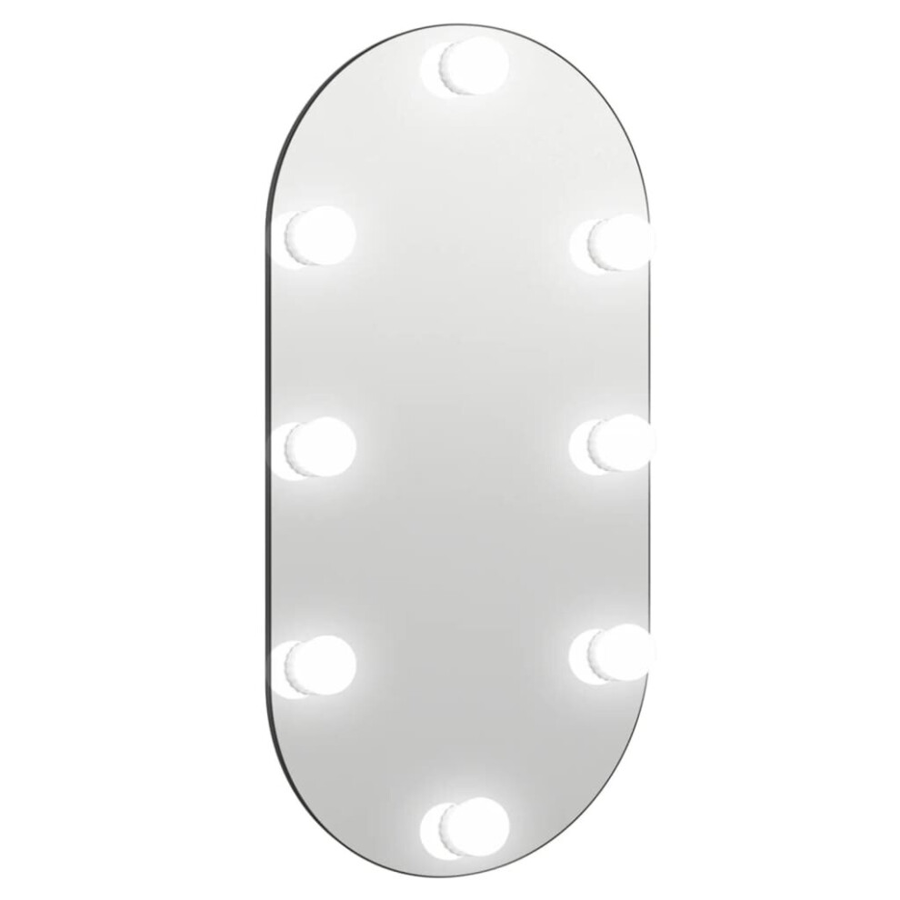 Vidaxl (80 X 40 Cm) Mirror Dressing Room Make Up Vanity Mirror Bedroom Wall Mirror Glass
