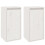 VidaXL (white, 2) vidaXL Wall Cabinet Hanging Storage Cabinet Wall Cupboard Solid Wood Pine 1