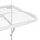 VidaXL vidaXL Balkontisch Weiß 60x40 cm Stahl 6