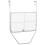 VidaXL vidaXL Balkontisch Weiß 60x40 cm Stahl 5