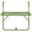 VidaXL (green) vidaXL Balcony Table Steel Patio Folding Side Hanging Table Multi Colours 3
