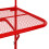 VidaXL vidaXL Balkontisch Rot 60x40 cm Stahl 6