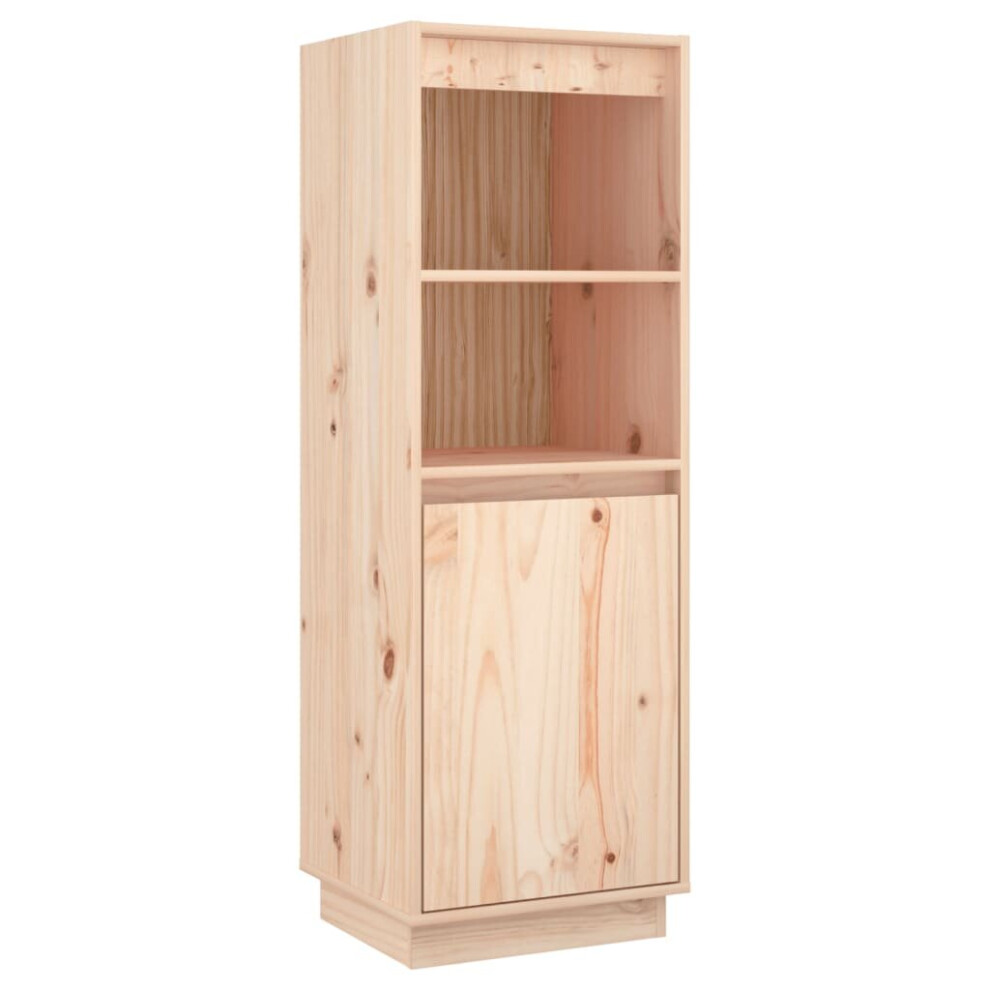 Vidaxl (Brown) Solid Wood Pine Highboard Storage Cabinet Furniture Multi Colours