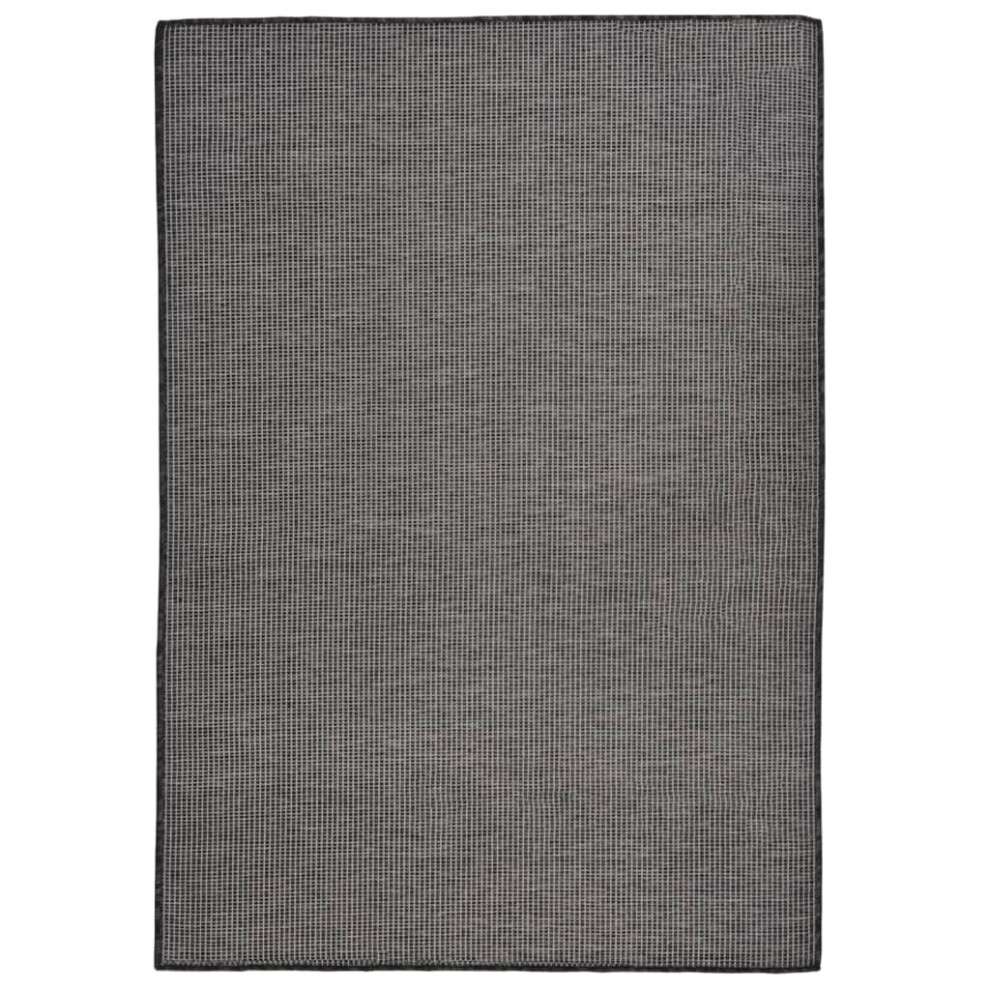 (grey, 160 x 230 cm) vidaXL Outdoor Flatweave Rug Patio Garden Runner Mat Area Rug Floor Carpet-image-OPC-P9NCVHT-NEW