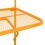 VidaXL vidaXL Balkontisch Gelb 60x40 cm Stahl 6