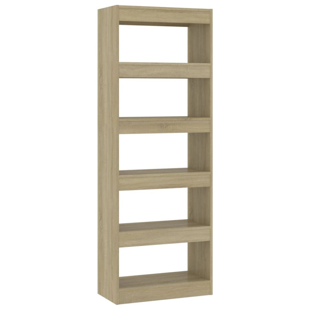 Vidaxl (Brown) Book Cabinet/Room Divider Chipboard Home Room Partition Multi Colours