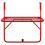 VidaXL vidaXL Balkontisch Rot 60x40 cm Stahl 3