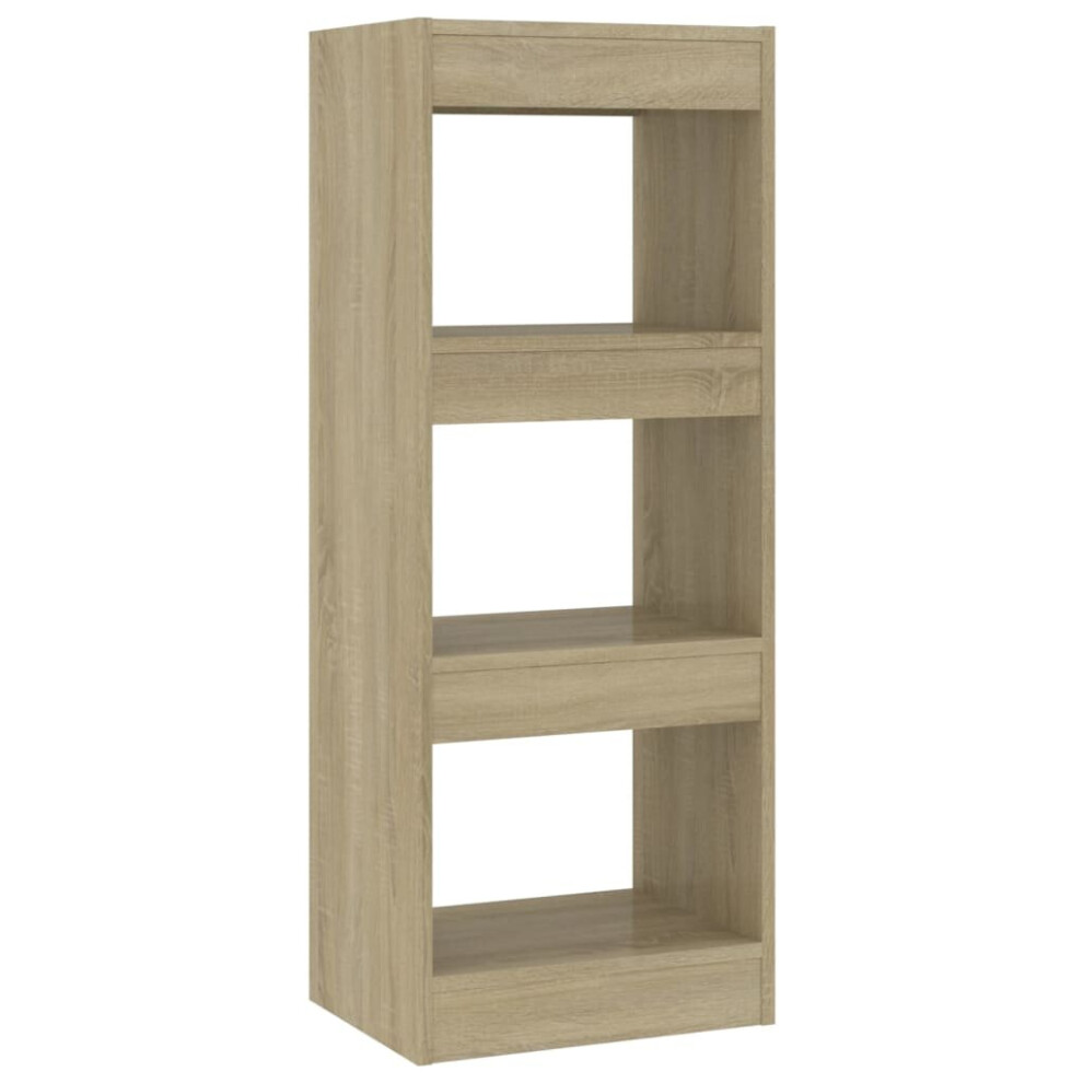 Vidaxl (Brown) Book Cabinet/Room Divider Chipboard Home Room Partition Multi Colours