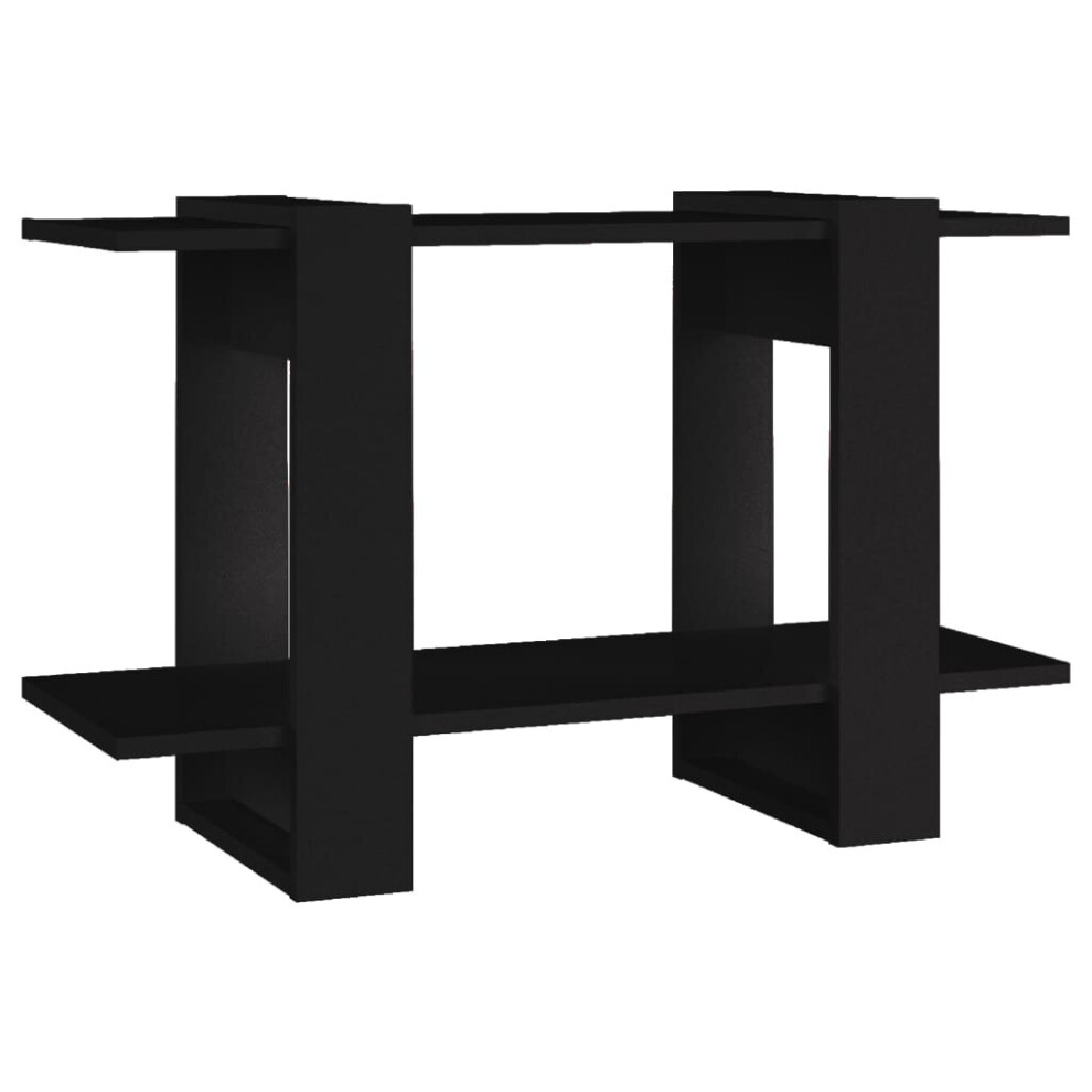 Vidaxl (Black) Book Cabinet/Room Divider Storage Book Shelf Furniture Multi Colours
