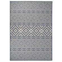 (blue stripes, 120 x 170 cm) vidaXL Outdoor Flatweave Rug Patio Garden Runner Mat Area Rug Floor Carpet