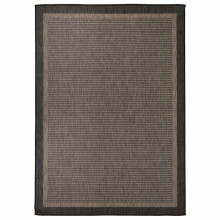 vidaXL Outdoor-Teppich Flachgewebe 120x170 cm Dunkelbraun