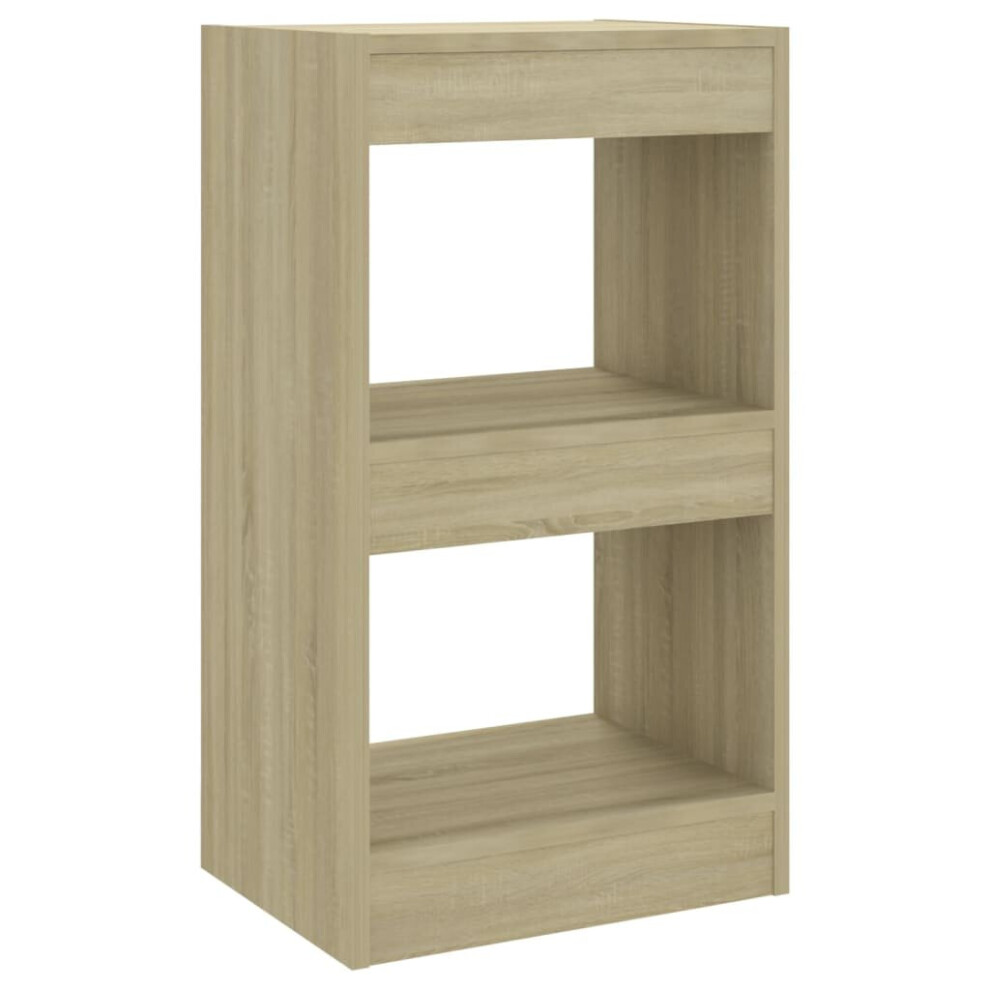 Vidaxl (Sonoma Oak) Book Cabinet/Room Divider Book Shelf Stand Furniture Multi Colours