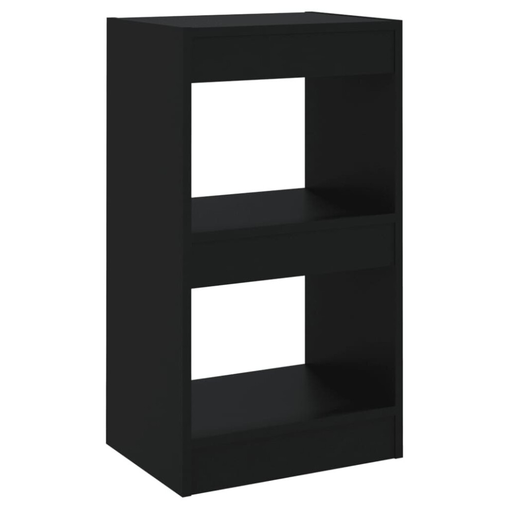 (black) vidaXL Book Cabinet/Room Divider Book Shelf Stand Furniture Multi Colours