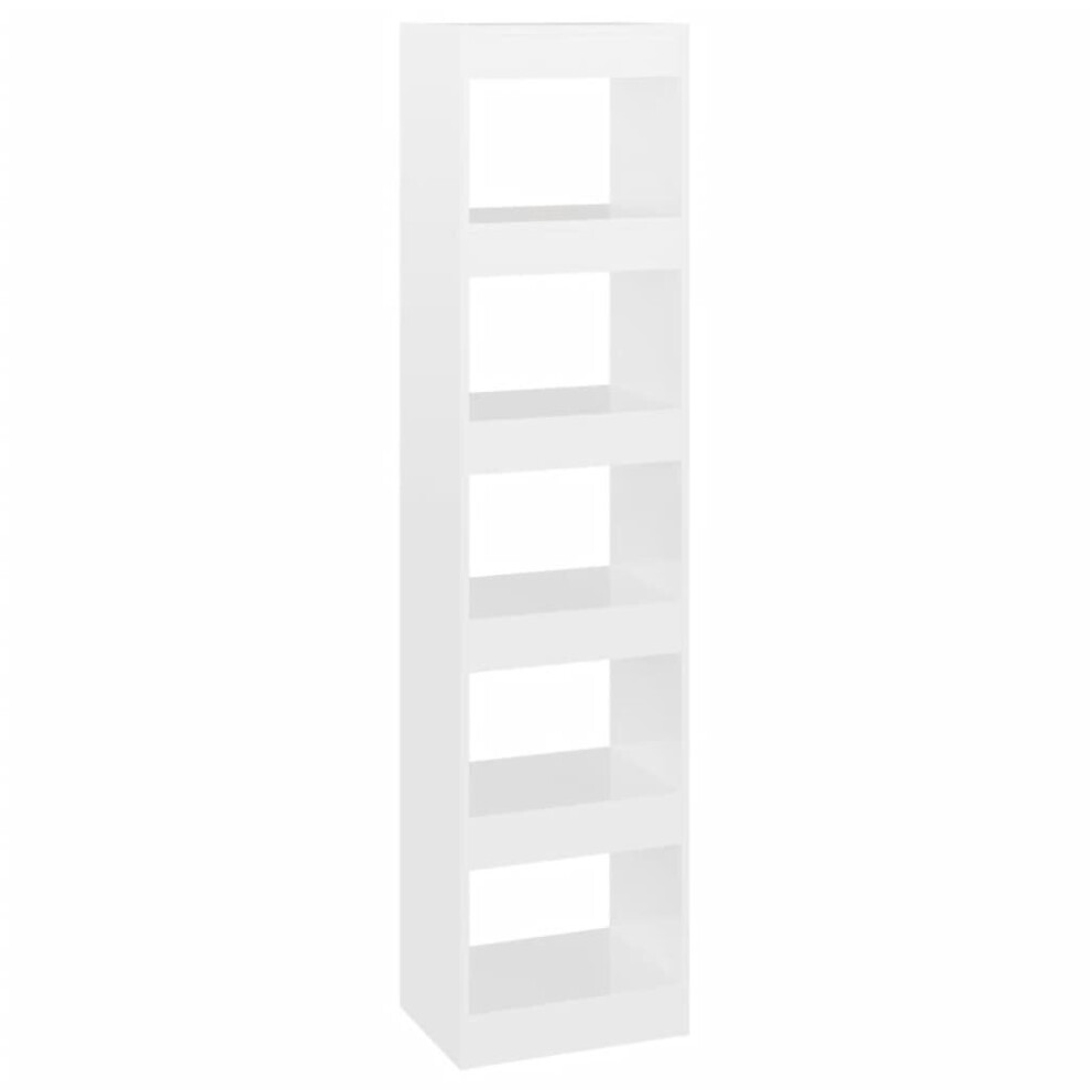 (high gloss white) vidaXL Book Cabinet/Room Divider Bookcase File Storage Cabinet Multi Colours