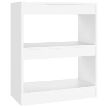(white) vidaXL Book Cabinet/Room Divider Storage Rack Home Organiser Multi Colours