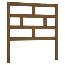 (honey brown, 81 x 4 x 100 cm) vidaXL Bed Headboard Bedroom Bed Header Decorative Headboard Solid Wood Pine