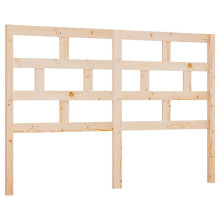 (brown, 126 x 4 x 100 cm) vidaXL Bed Headboard Bedroom Bed Header Decorative Headboard Solid Wood Pine