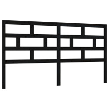 (black, 186 x 4 x 100 cm) vidaXL Bed Headboard Bedroom Bed Header Decorative Headboard Solid Wood Pine