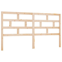(brown, 206 x 4 x 100 cm) vidaXL Bed Headboard Bedroom Bed Header Decorative Headboard Solid Wood Pine