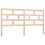 VidaXL (brown, 206 x 4 x 100 cm) vidaXL Bed Headboard Bedroom Bed Header Decorative Headboard Solid Wood Pine 1