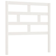 (white, 81 x 4 x 100 cm) vidaXL Bed Headboard Bedroom Bed Header Decorative Headboard Solid Wood Pine