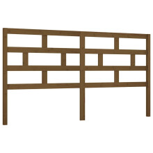 (honey brown, 206 x 4 x 100 cm) vidaXL Bed Headboard Bedroom Bed Header Decorative Headboard Solid Wood Pine