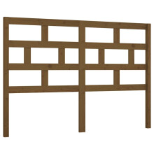 (honey brown, 126 x 4 x 100 cm) vidaXL Bed Headboard Bedroom Bed Header Decorative Headboard Solid Wood Pine