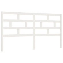 (white, 186 x 4 x 100 cm) vidaXL Bed Headboard Bedroom Bed Header Decorative Headboard Solid Wood Pine