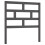 VidaXL (grey, 96 x 4 x 100 cm) vidaXL Bed Headboard Bedroom Bed Header Decorative Headboard Solid Wood Pine 1