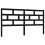 VidaXL (black, 206 x 4 x 100 cm) vidaXL Bed Headboard Bedroom Bed Header Decorative Headboard Solid Wood Pine 1