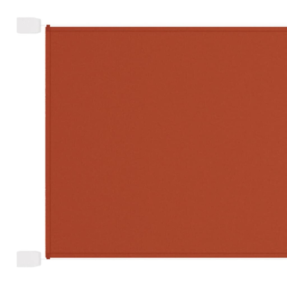 New Vidaxl (Terracotta, 140 X 420 Cm) Vertical Awning Oxford Fabric Patio Balcony Awning Multi Colours/Sizes 148362