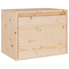 (brown, 1) vidaXL Wall Cabinet Hanging Storage Cabinet Wall Cupboard Solid Wood Pine