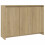 VidaXL (sonoma oak) vidaXL Sideboard Storage Cupboard Cabinet Buffet Highboard Engineered Wood 1