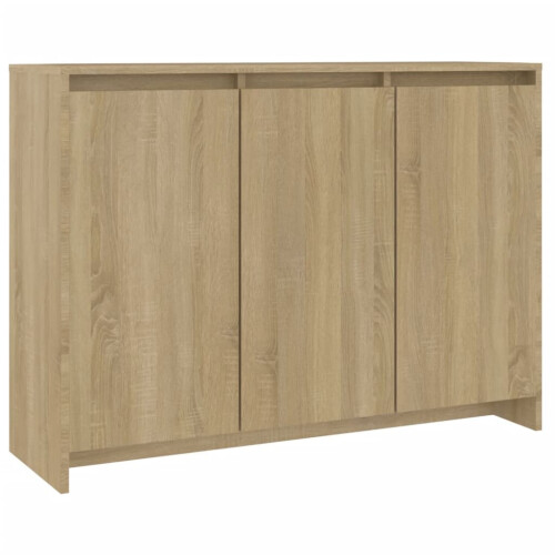 VidaXL (sonoma oak) vidaXL Sideboard Storage Cupboard Cabinet Buffet Highboard Engineered Wood