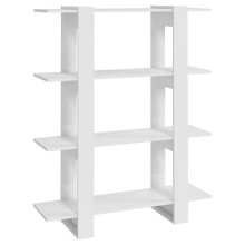 (high gloss white) vidaXL Book Cabinet/Room Divider Room Partition Home Organiser Multi Colours