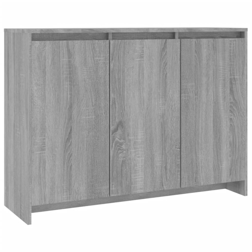 Vidaxl ( Sonoma) Sideboard Storage Cupboard Cabinet Buffet Highboard Engineered Wood Grey