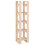 VidaXL (brown) vidaXL Solid Wood Pine Book Cabinet/Room Divider Storage Rack Multi Colours 1
