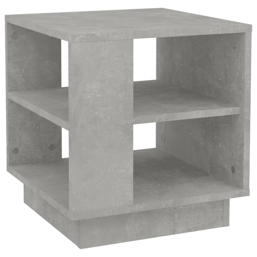Vidaxl (Concrete Grey) Coffee Table Couch Table Hall End Center Accent Table Engineered Wood