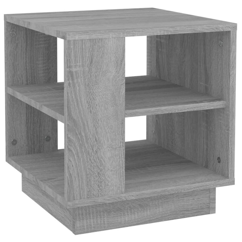 Vidaxl (Grey Sonoma) Coffee Table Couch Table Hall End Center Accent Table Engineered Wood Brown,Grey