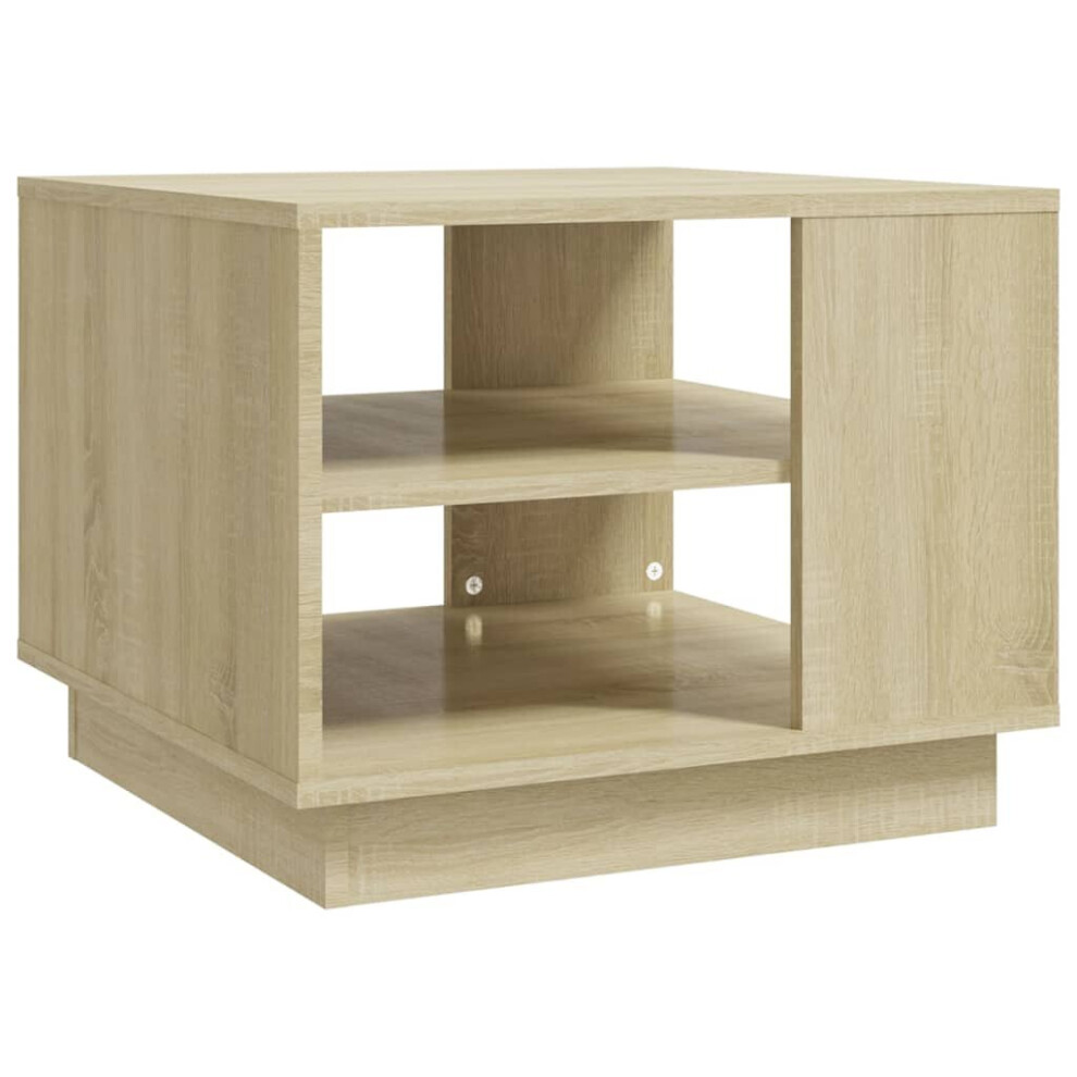 Vidaxl (Sonoma Oak) Coffee Table Couch Table Hall End Center Accent Table Engineered Wood Brown