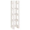 VidaXL (white) vidaXL Solid Wood Pine Book Cabinet/Room Divider Storage Rack Multi Colours 1