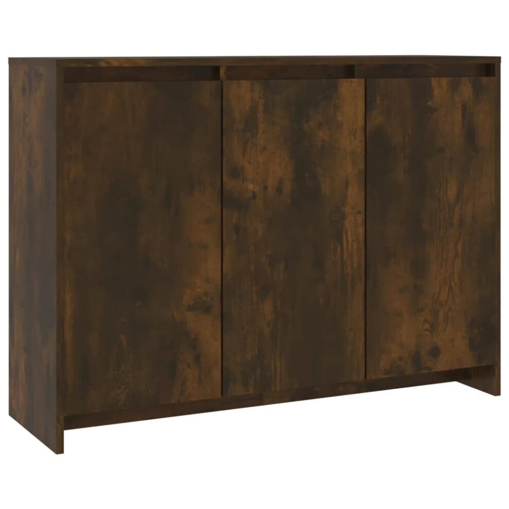 Vidaxl (Smoked Oak) Sideboard Storage Cupboard Cabinet Buffet Highboard Engineered Wood