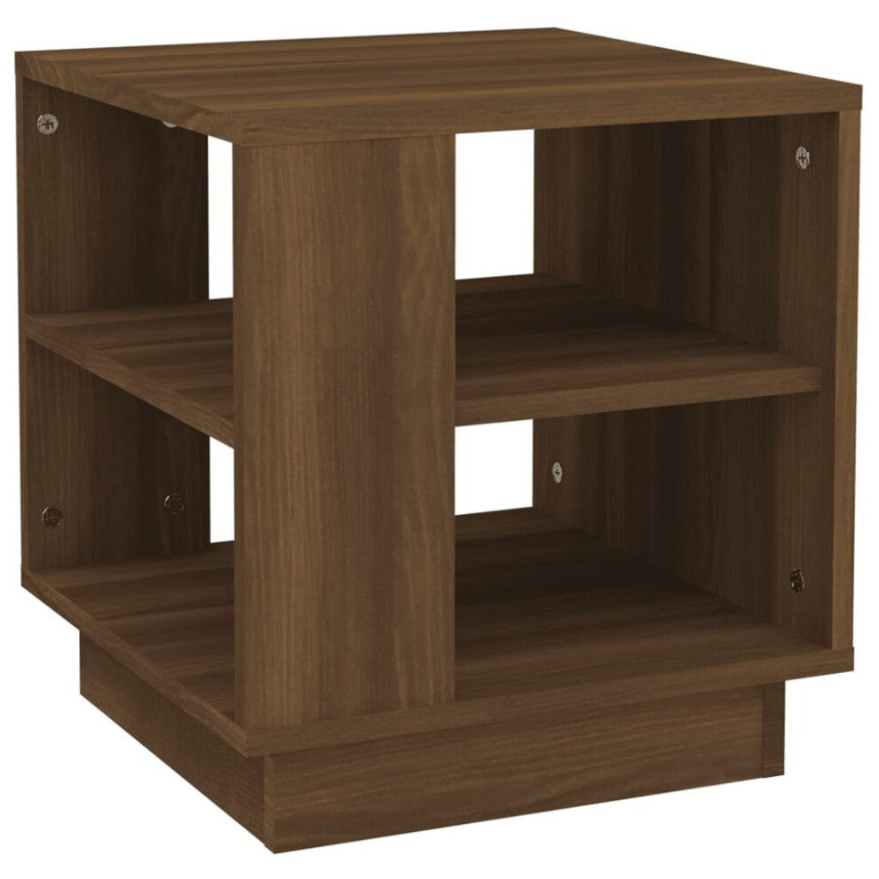 (brown oak) vidaXL Coffee Table Couch Table Hall End Center Accent Table Engineered Wood
