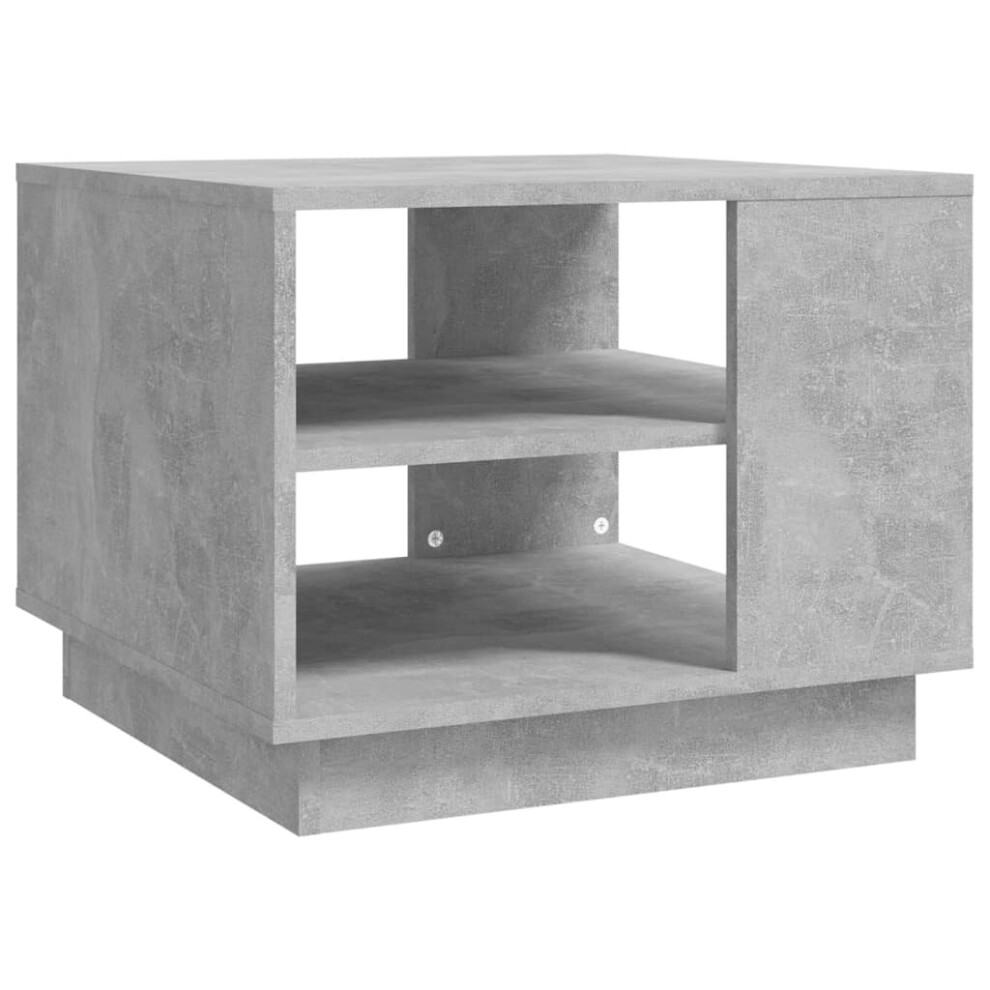 (concrete grey) vidaXL Coffee Table Couch Table Hall End Center Accent Table Engineered Wood
