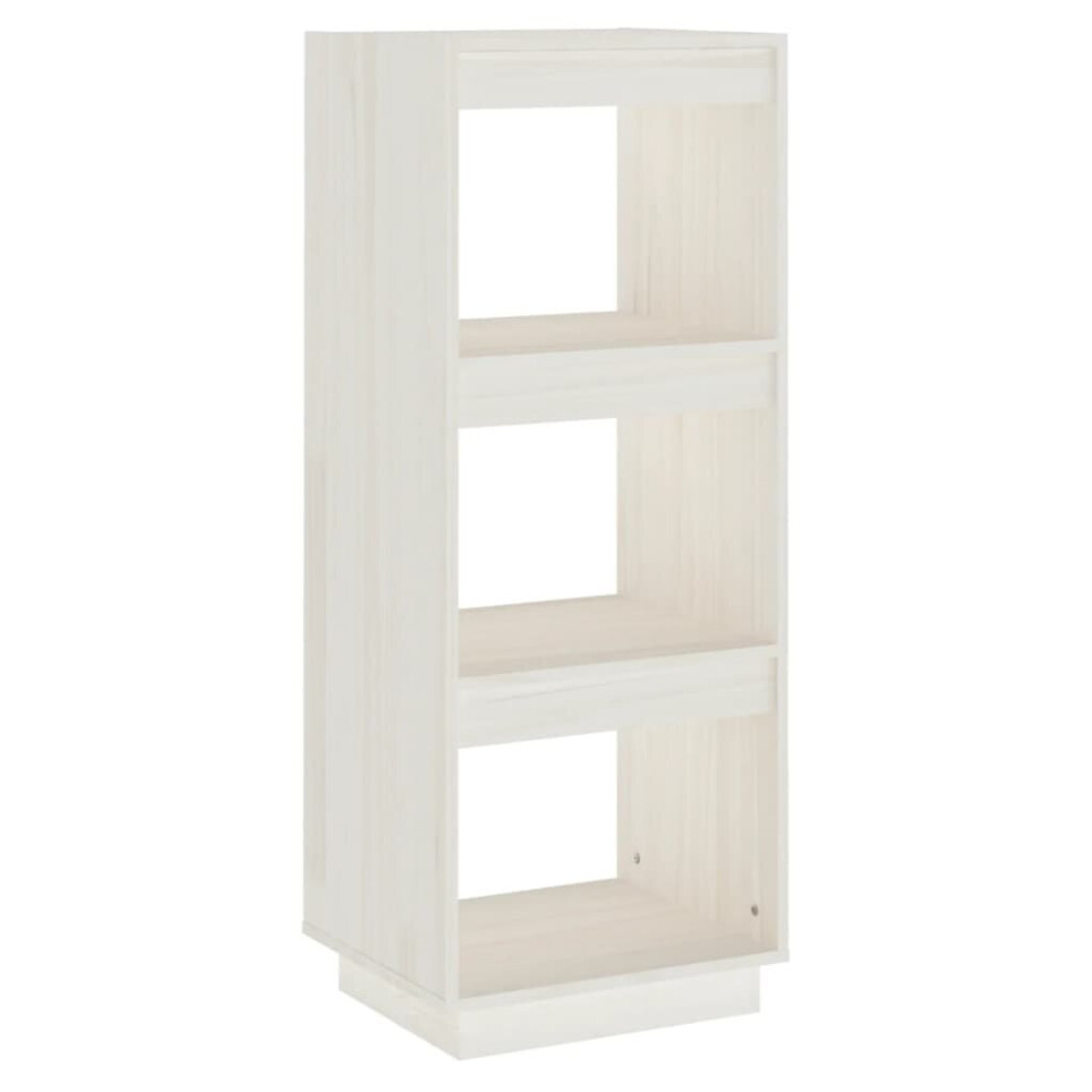 (white, 40 x 35 x 103 cm) vidaXL Solid Pinewood Book Cabinet/Room Divider Multi Colours Multi Sizes