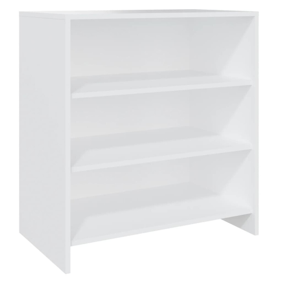 (white) vidaXL Sideboard Chipboard Home Bedroom Furniture Side Cabinet Multi Colours