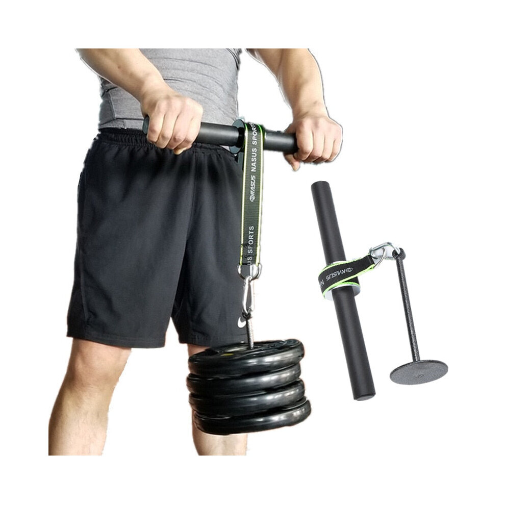 Wrist Blaster Power Weight Roller Trainer Triceps Lifting Rope Gripper Strengthener Equipment