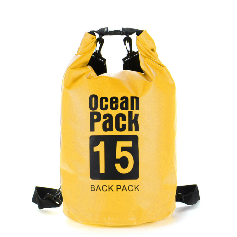 (20L) 2/5/10/15/20/30L Waterproof Bag Dry Sack Backpack Swimming Sport Camping Dry Wet Storage Bag