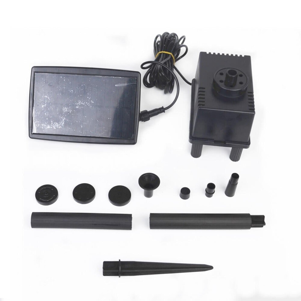 7V 1.5W Solar Panel Powered Water Pump Toy Kit For Submersible Fountain Pond 3654659420336