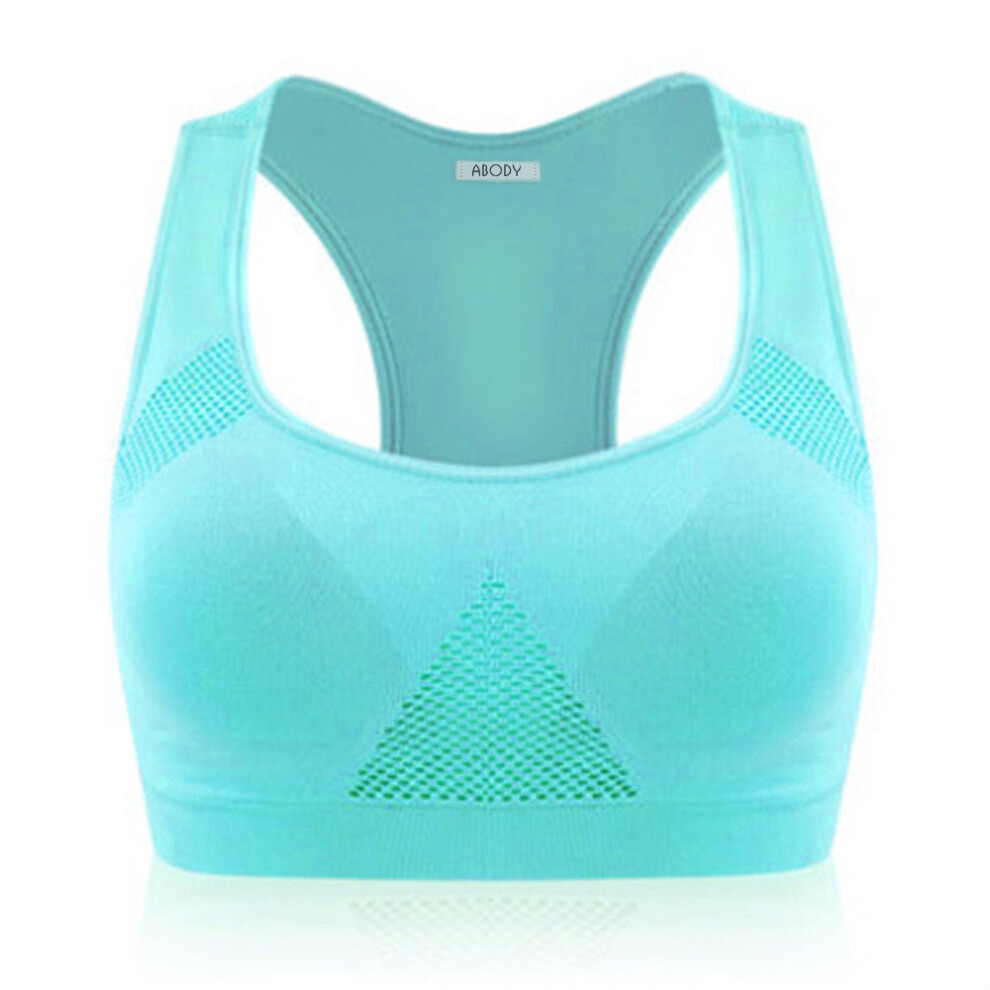 Woman Sports Bra Push-up Shockproof Padded Crop-Top Tank-Top Underwear